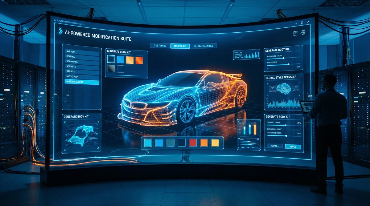 国产AI改装设计工具